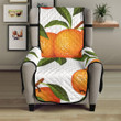 Oranges Pattern Background Chair Cover Protector