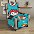 Cute Sushi Pattern Chair Cover Protector