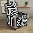Zebra Skin Pattern Chair Cover Protector