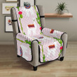 Llama Cactus Pattern Chair Cover Protector