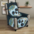 Suger Skull Pattern Chair Cover Protector