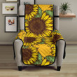 Sunflower Pattern Chair Cover Protector