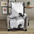 Horse Pattern Chair Cover Protector