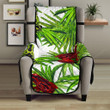 Green Red Frog Pattern Chair Cover Protector
