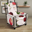 Cherry Flower Butterfly Pattern Chair Cover Protector