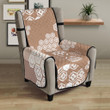 Beautiful Hexagon Japanese Pattern Chair Cover Protector