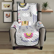 Cute Llama Alpaca Pattern Chair Cover Protector
