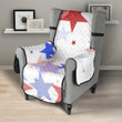 Usa Star Pattern Chair Cover Protector