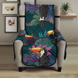 Toucan Pattern Chair Cover Protector