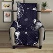 Chihuahua Space Helmet. Astronaut Pattern Chair Cover Protector