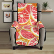 Tropical Grapefruit Pattern Chair Cover Protector