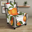 Oranges Pattern Background Chair Cover Protector