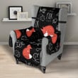 Fox Sleeping Fox Pattern Chair Cover Protector