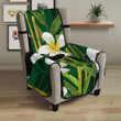 Panda Bamboo Flower Pattern Chair Cover Protector