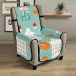 Windmill Pattern Theme Chair Cover Protector
