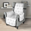 Airplane Print Pattern Chair Cover Protector