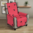 Watermelon Texture Background Chair Cover Protector