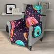 Colorful Donut Glaze Pattern Chair Cover Protector