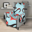 Sea Lion Pattern Theme Chair Cover Protector