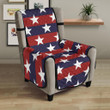 Usa Star Pattern Background Chair Cover Protector