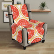 Sliced Grapefruit Pattern Chair Cover Protector
