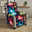 Colorful Monkey Pattern Chair Cover Protector