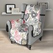 Heart Tribal Pattern Chair Cover Protector