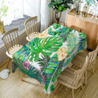 Banana Leaf Watercolor Tropical Leaves Rectangle Tablecloth Home Decoration