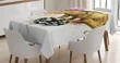 Giant Animal Flowers 3d Printed Tablecloth Home Decoration