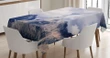 Craggy Peaks Mountains 3d Printed Tablecloth Home Decoration