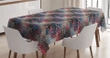 Grunge Newspaper Collage 3d Printed Tablecloth Home Decoration