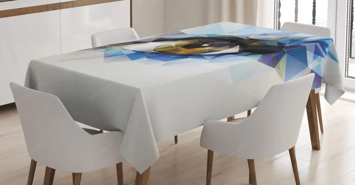 Polygonal Effects Modern 3d Printed Tablecloth Home Decoration