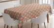 Curvy Waves Overlapping 3d Printed Tablecloth Home Decoration