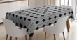 Square And Stripes 3d Printed Tablecloth Home Decoration