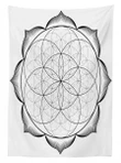 Flower Of Life Middle East 3d Printed Tablecloth Home Decoration