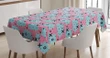 X And O Motifs Spot 3d Printed Tablecloth Home Decoration