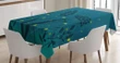 Branches Botanical Leaves 3d Printed Tablecloth Home Decoration
