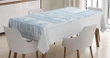 Linear Outline 3d Printed Tablecloth Home Decoration