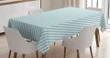 Soft Skewed Bold Lines 3d Printed Tablecloth Home Decoration