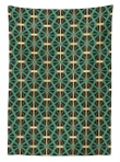 Crossed Mosaic 3d Printed Tablecloth Home Decoration