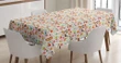 Abstract Ornamental Birds 3d Printed Tablecloth Home Decoration