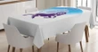 Globe Stars Goat 3d Printed Tablecloth Home Decoration
