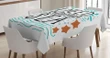 Inspirational Words Art 3d Printed Tablecloth Home Decoration