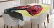 Cartoon Vehicle Powerful 3d Printed Tablecloth Home Decoration