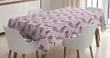 Feathers Paint Blots 3d Printed Tablecloth Home Decoration