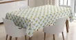 Watercolor Brush Art 3d Printed Tablecloth Home Decoration
