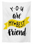 Buddy Motivation Art 3d Printed Tablecloth Home Decoration