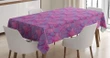 Oriental Damask Colors 3d Printed Tablecloth Home Decoration