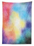 Watercolor Star Galaxy 3d Printed Tablecloth Home Decoration