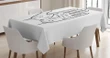 Single Hand With 3d Printed Tablecloth Home Decoration